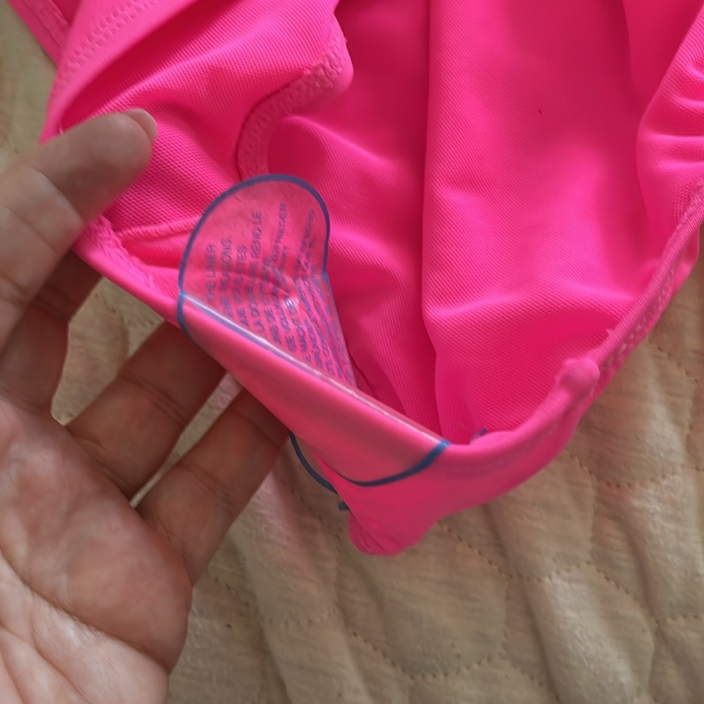 Nwot Asos Swim Hot Pink Swimsuit. Us Size 24 Uk 28 Wu 56. View 2